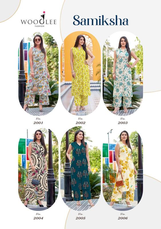 Wooglee Samiksha Catalog modest co ord sets wholesale