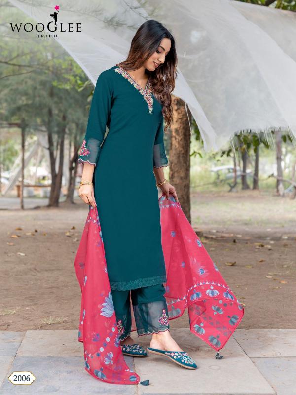 Wooglee Suhana catalog kurtis wholesale market
