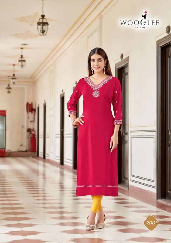 Wooglee Veera Catalog kalakruthi kurtis catalogue