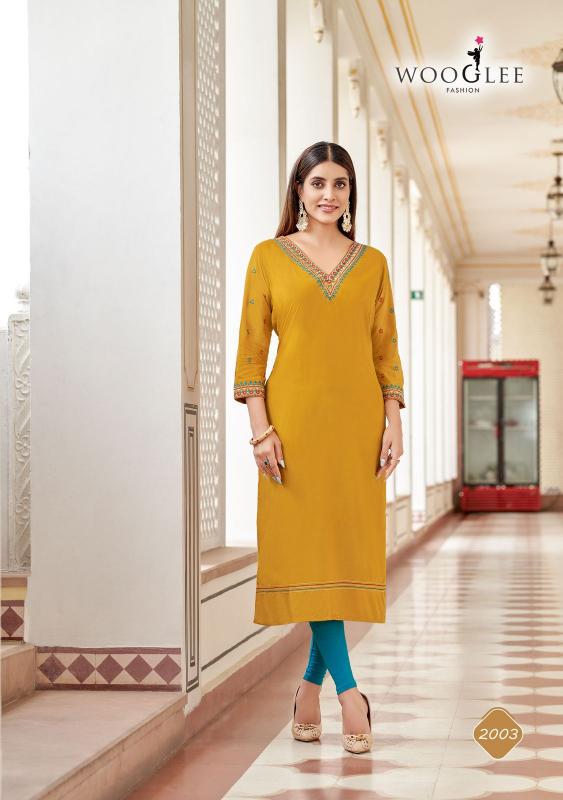 Wooglee Veera Catalog kalakruthi kurtis catalogue