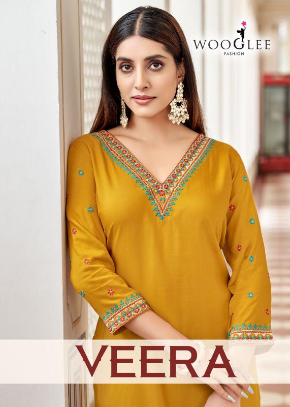Wooglee Veera Catalog kalakruthi kurtis catalogue