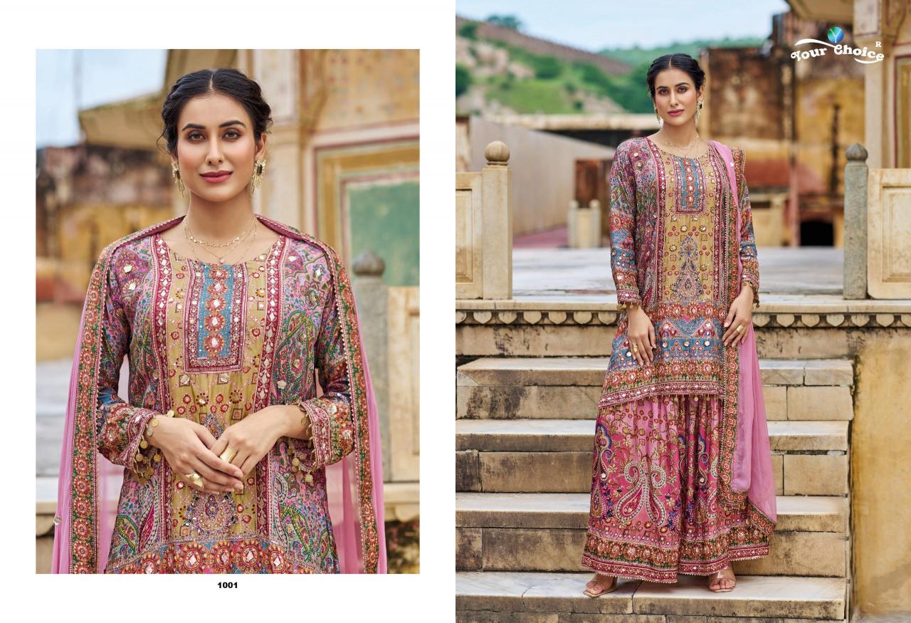 Your choice Seerat catalog salwar suit patterns to stitch