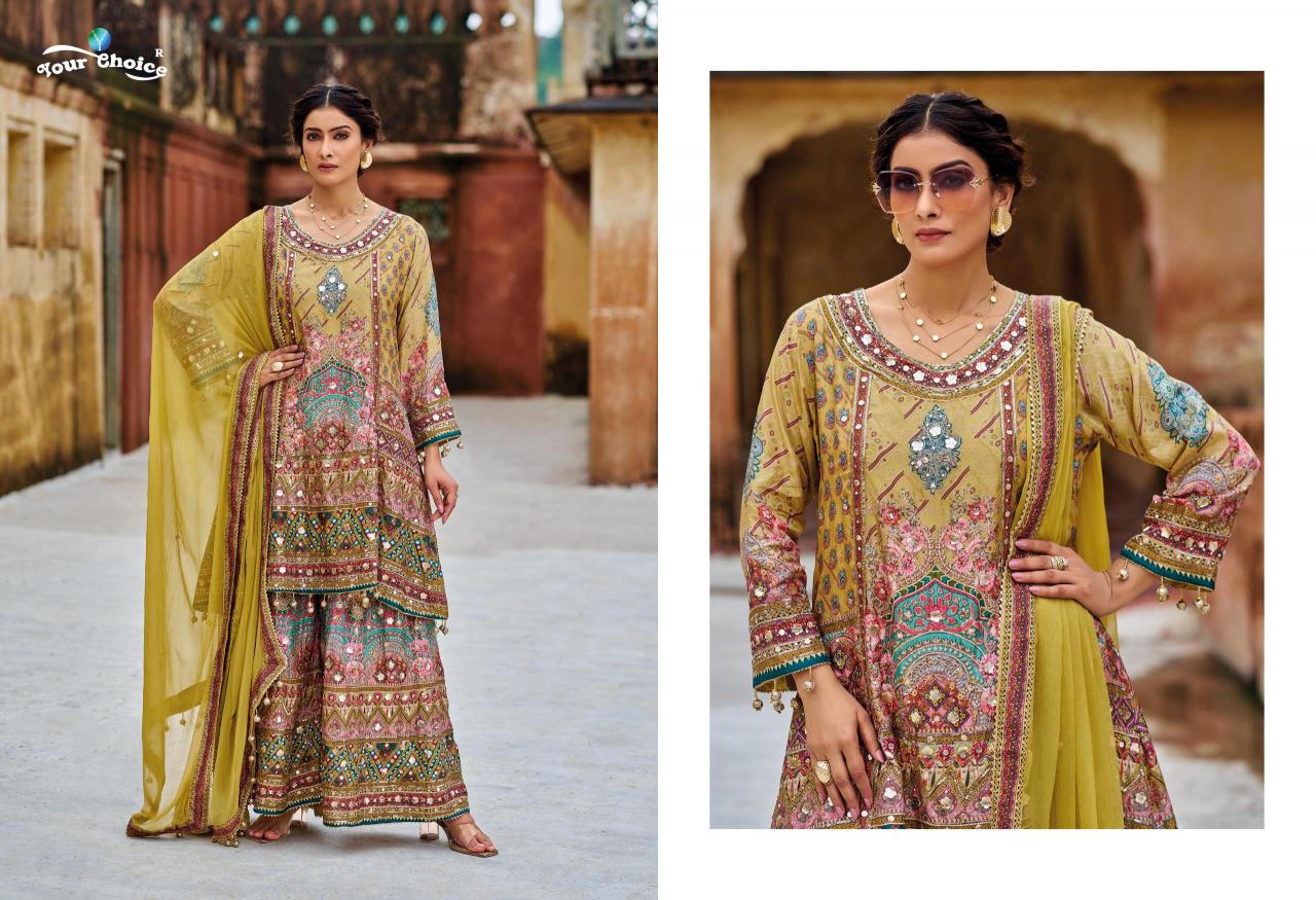 Your choice Seerat catalog salwar suit patterns to stitch