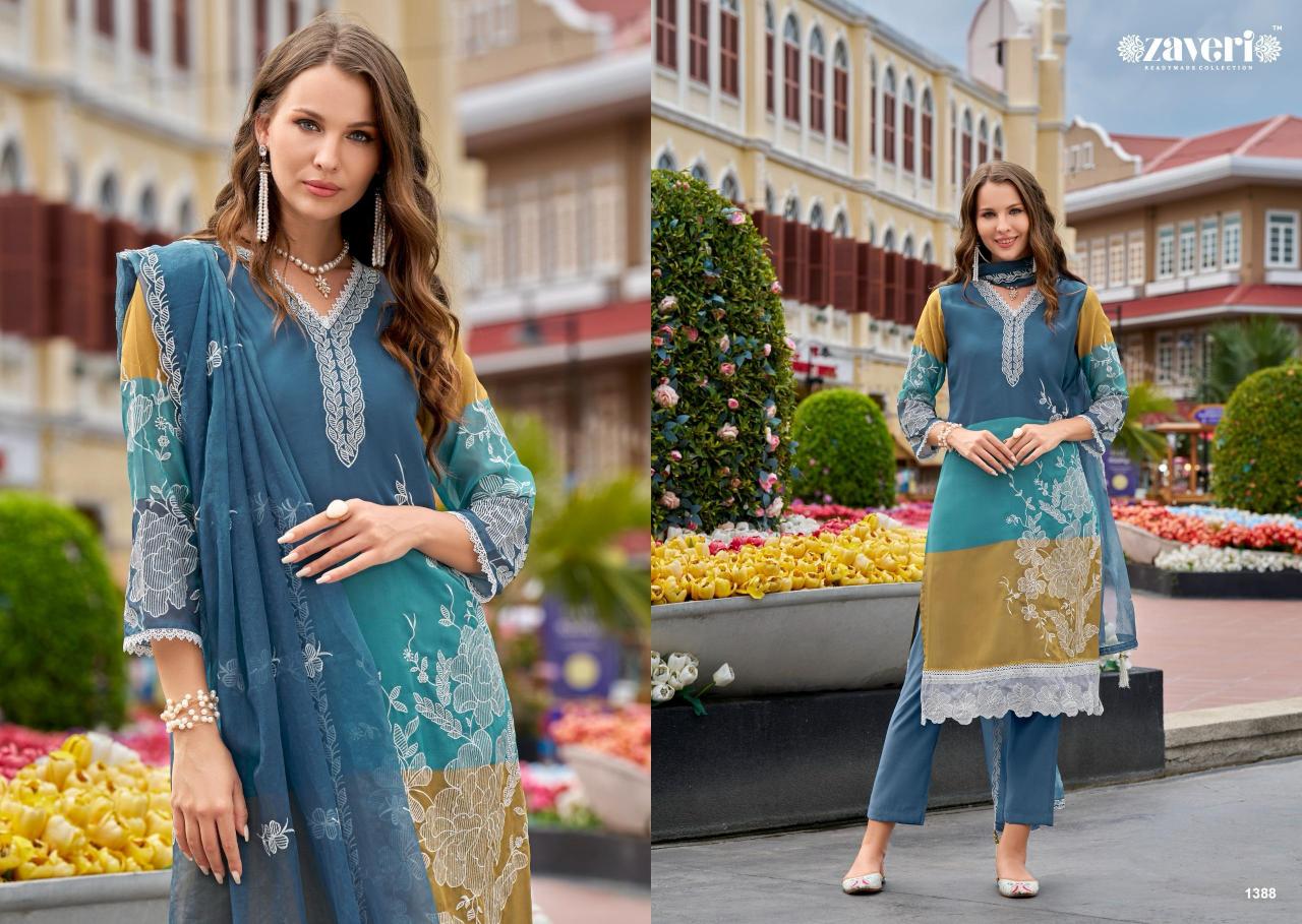 Zaveri Adorn Catalog readymade salwar kameez wholesale