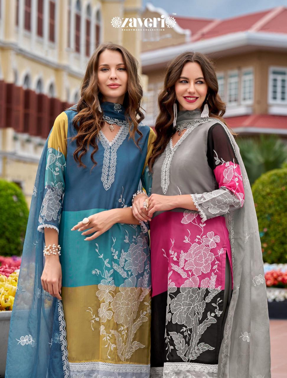 Zaveri Adorn Catalog readymade salwar kameez wholesale