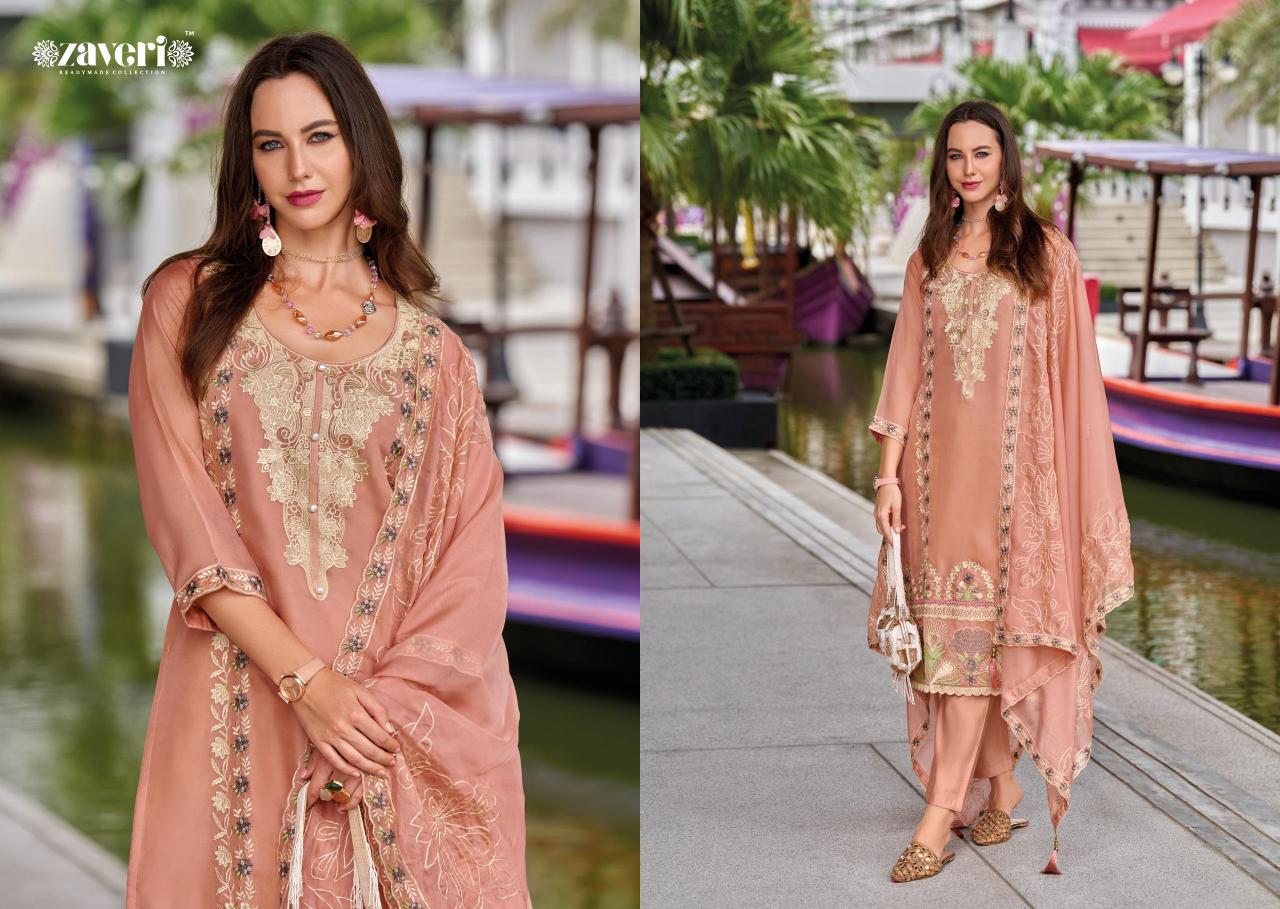 Zaveri Riona Catalog ready made salwar kameez wholesale