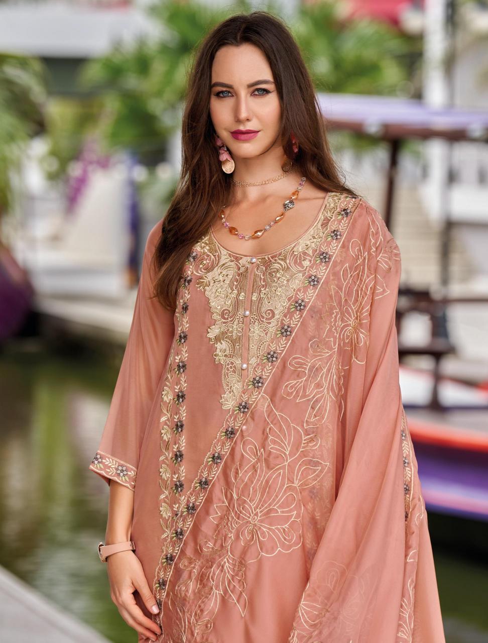 Zaveri Riona Catalog ready made salwar kameez wholesale