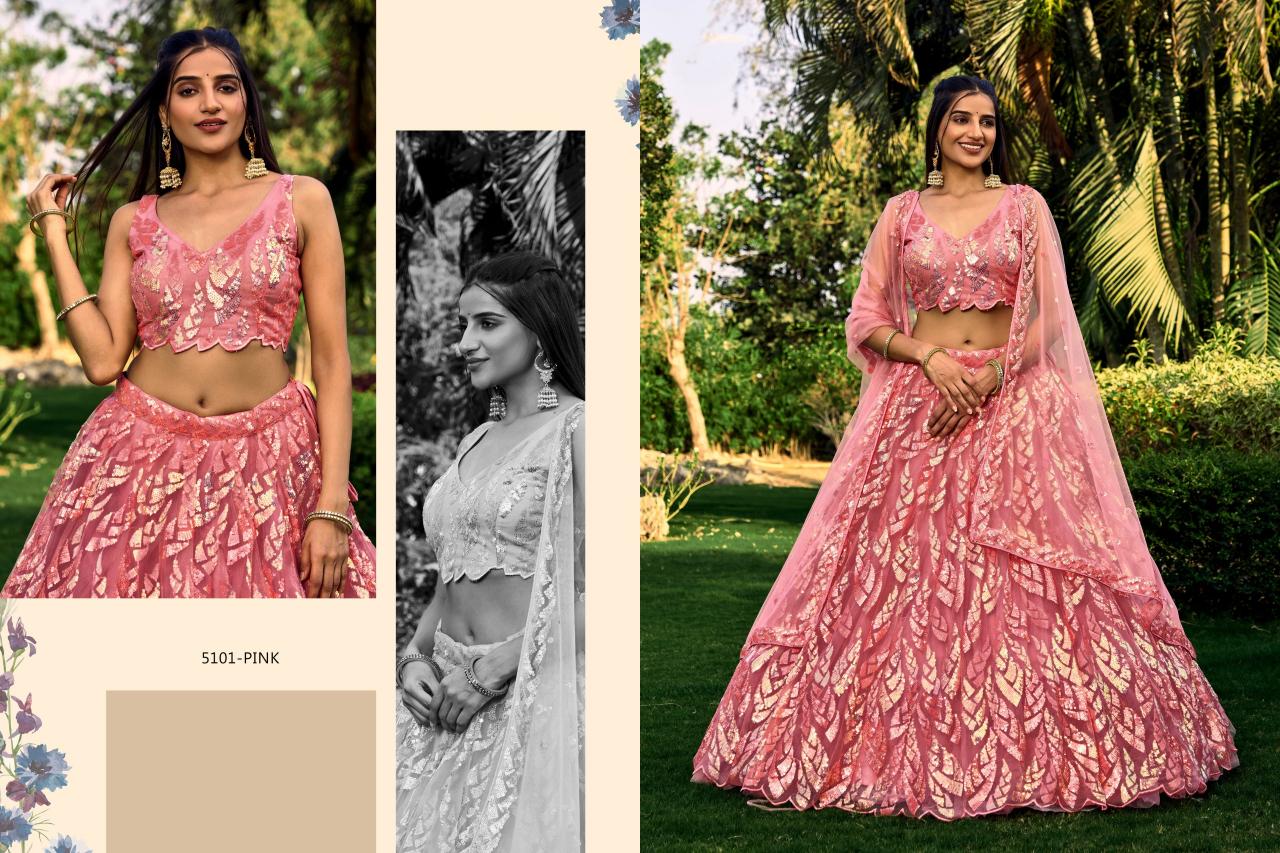 Zeel Clothing Meera Catalog lehenga choli wholesalers surat surat gujarat