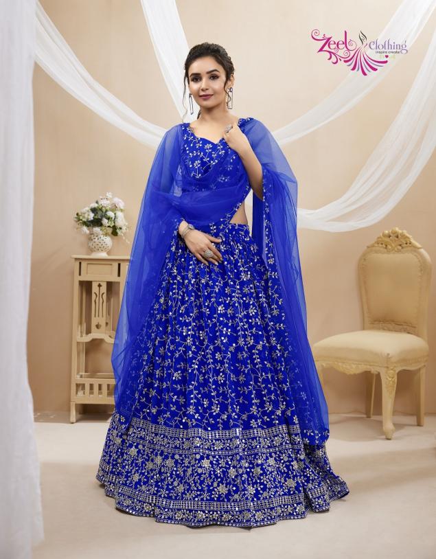 Zeel Clothing Ruhana Vol 1 Catalog wholesale lehenga online