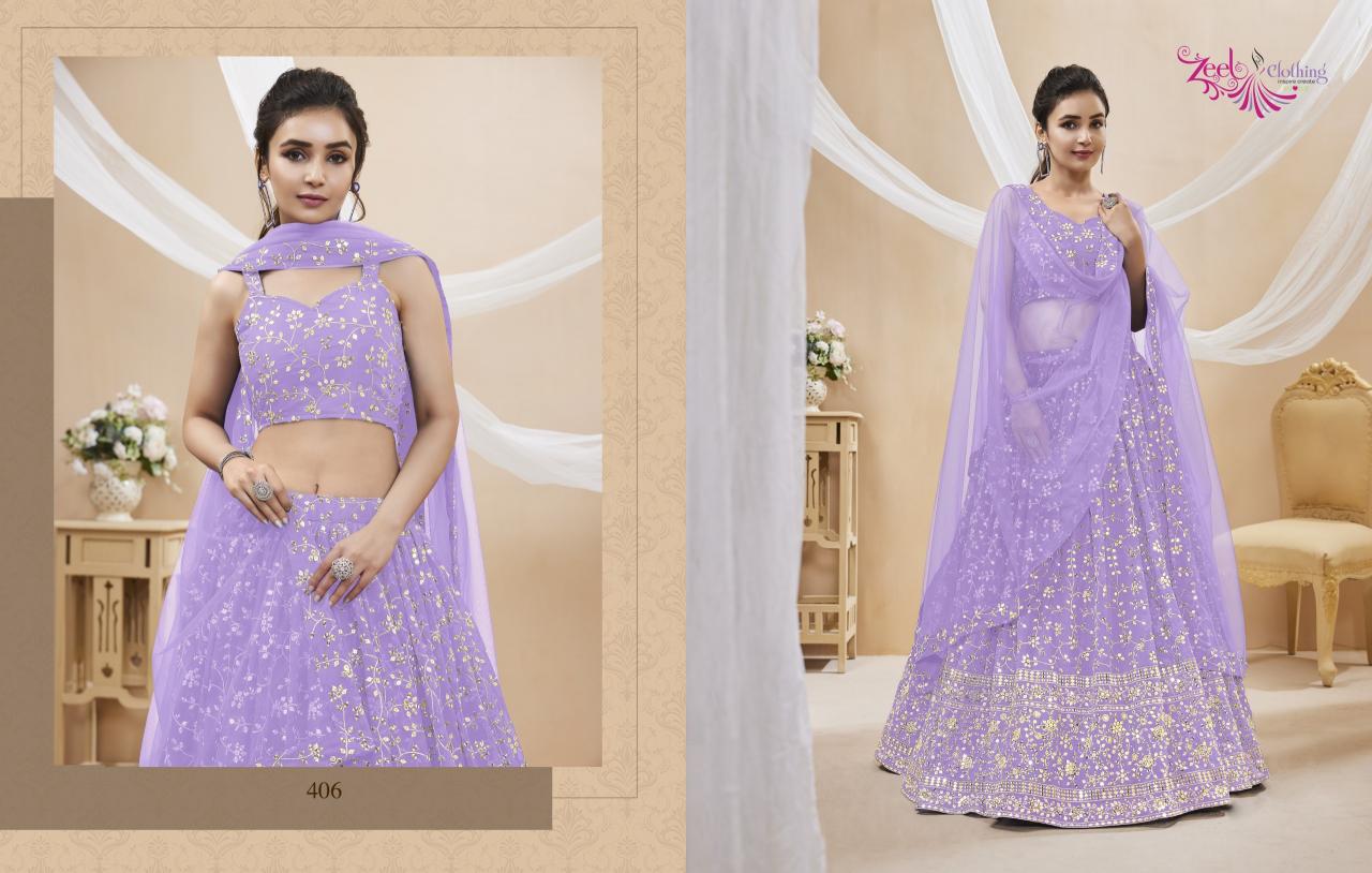 Zeel Clothing Ruhana Vol 1 Catalog wholesale lehenga online
