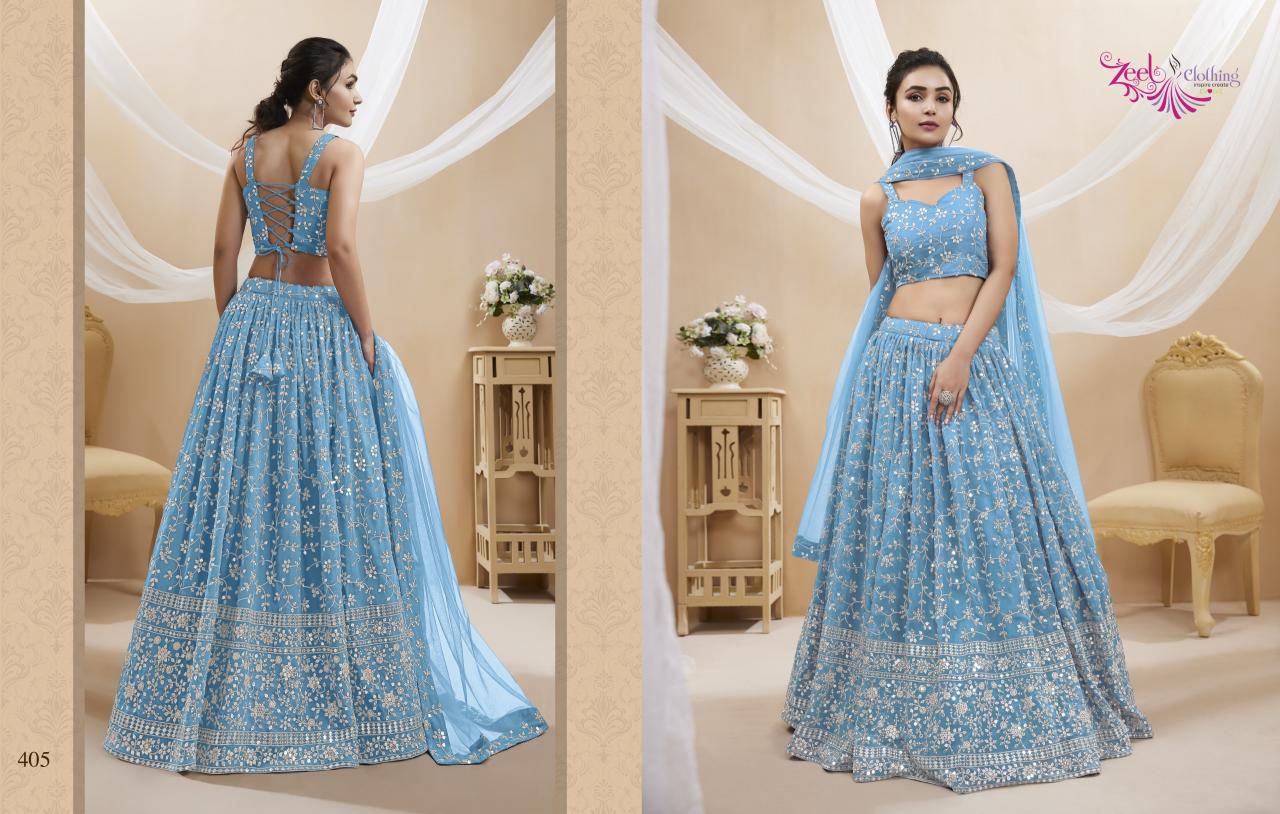 Zeel Clothing Ruhana Vol 1 Catalog wholesale lehenga online