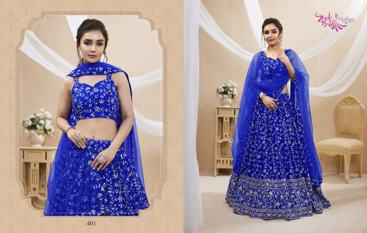 Zeel Clothing Ruhana Vol 1 Catalog wholesale lehenga online