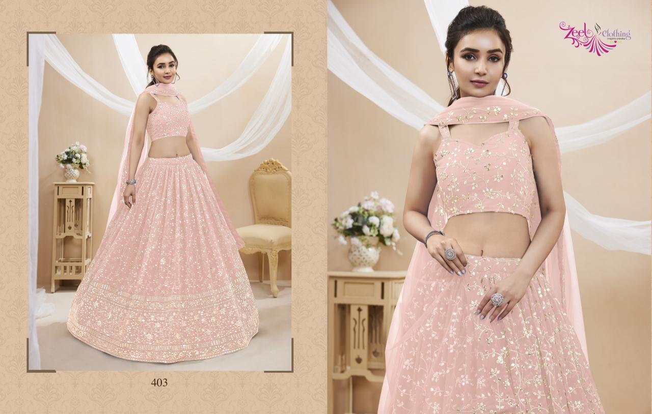 Zeel Clothing Ruhana Vol 1 Catalog wholesale lehenga online