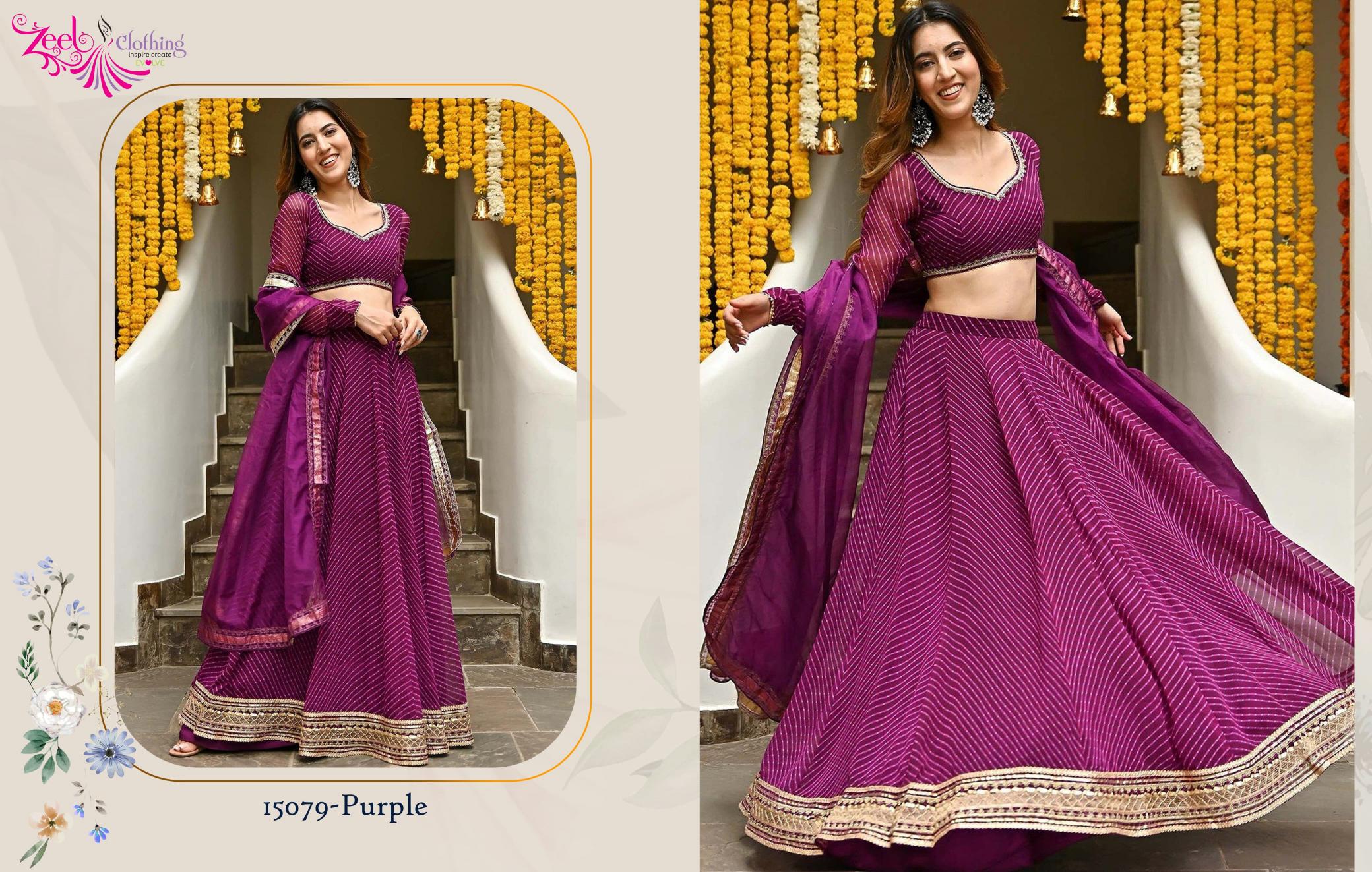 Zeel Clothing Volume 22 Catalog wholesale lehenga shop in ludhiana