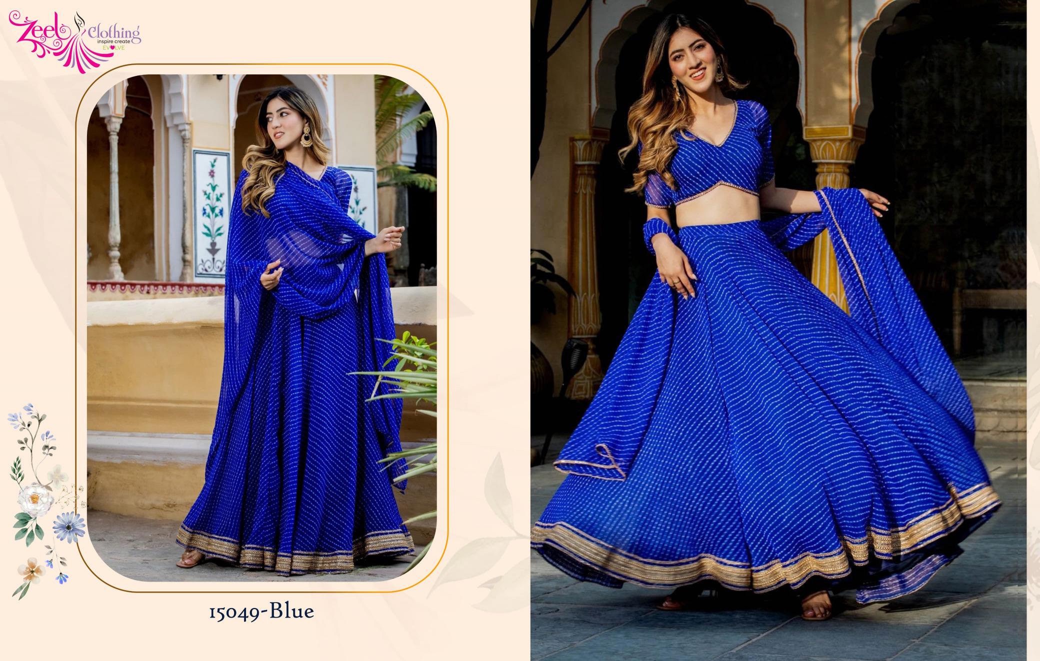 Zeel Clothing Volume 22 Catalog wholesale lehenga shop in ludhiana