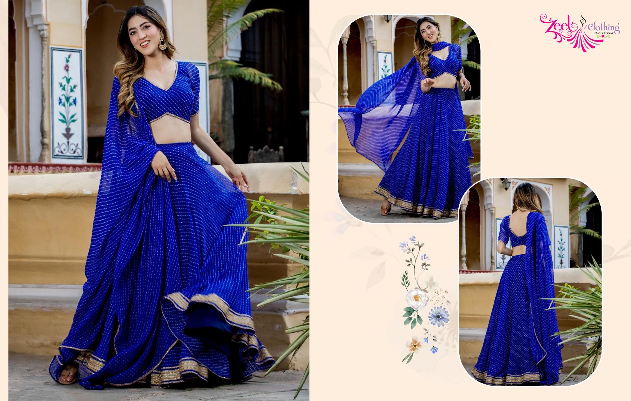 Zeel Clothing Volume 22 Catalog wholesale lehenga shop in ludhiana