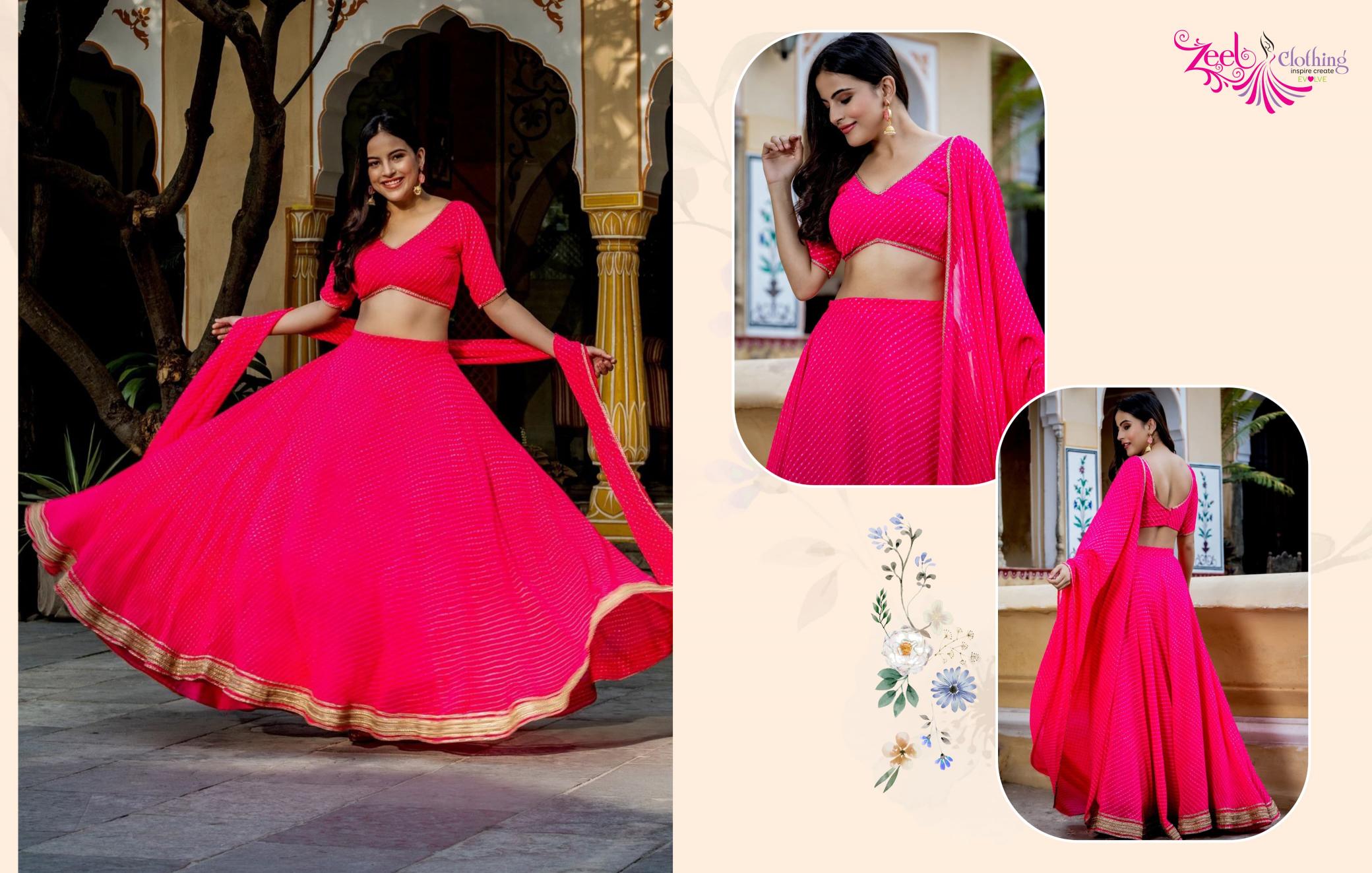 Zeel Clothing Volume 22 Catalog wholesale lehenga shop in ludhiana