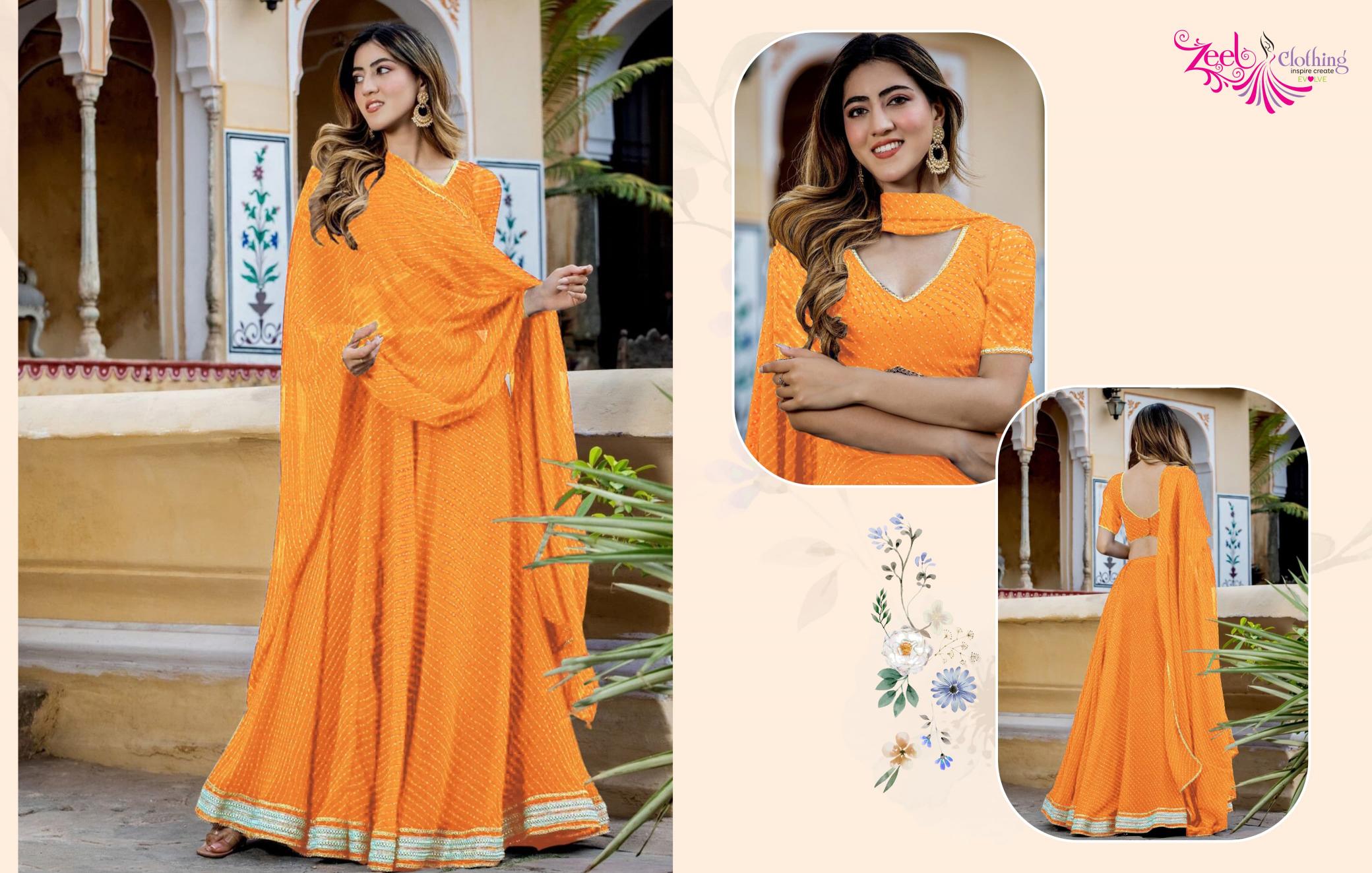 Zeel Clothing Volume 22 Catalog wholesale lehenga shop in ludhiana