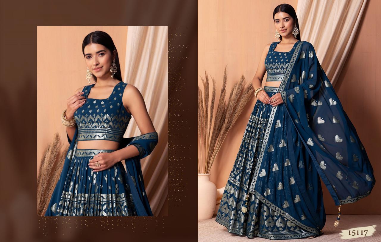 Zeel Clothing Volume 25 Catalog best wholesale lehenga online shopping