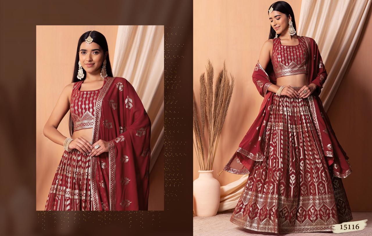 Zeel Clothing Volume 25 Catalog best wholesale lehenga online shopping