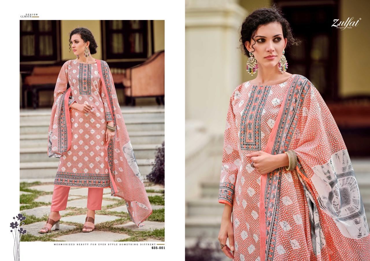 Zulfat Farhana Vol 9 Catalog wholesale cotton dress materials online shopping