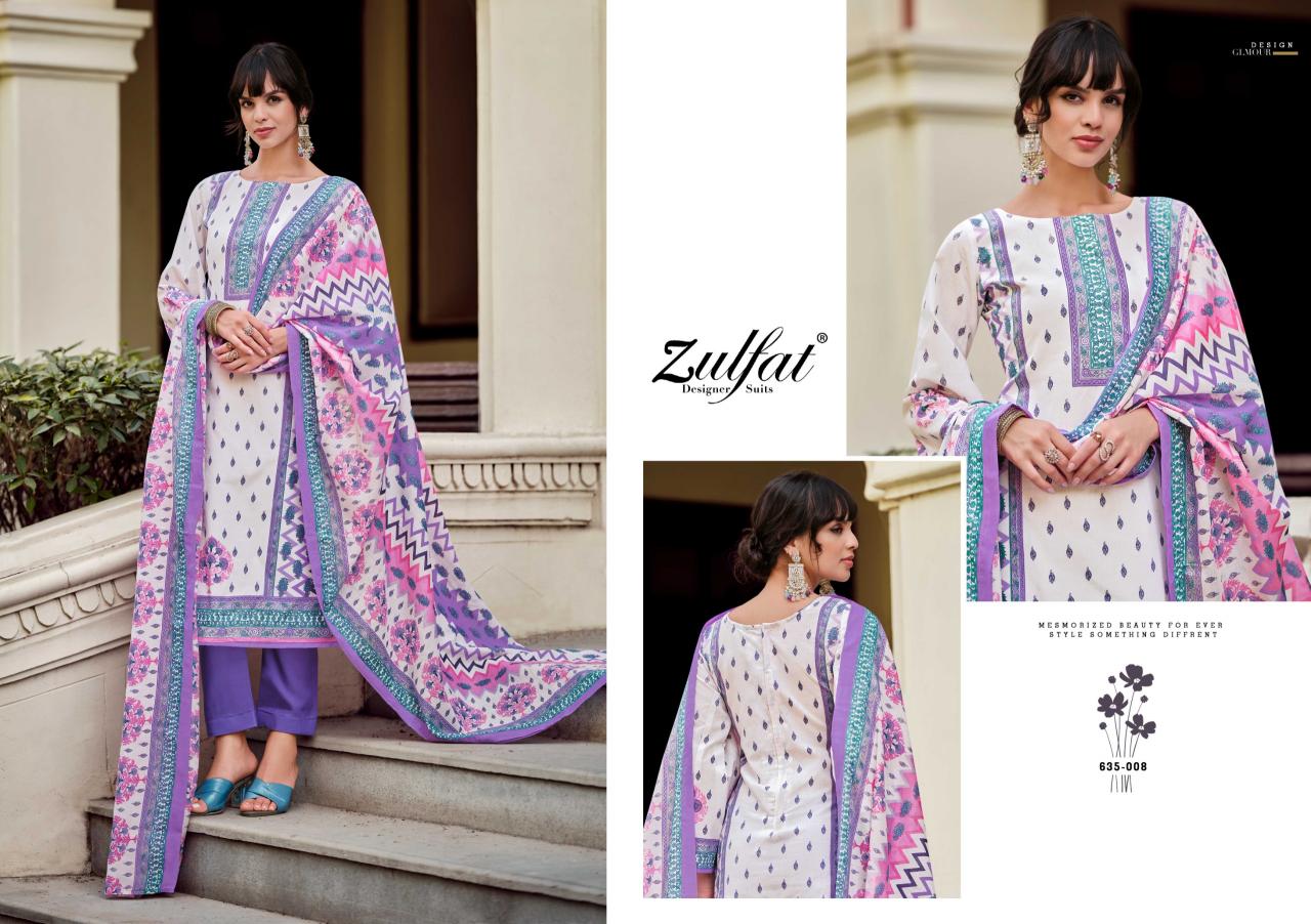 Zulfat Farhana Vol 9 Catalog wholesale cotton dress materials online shopping
