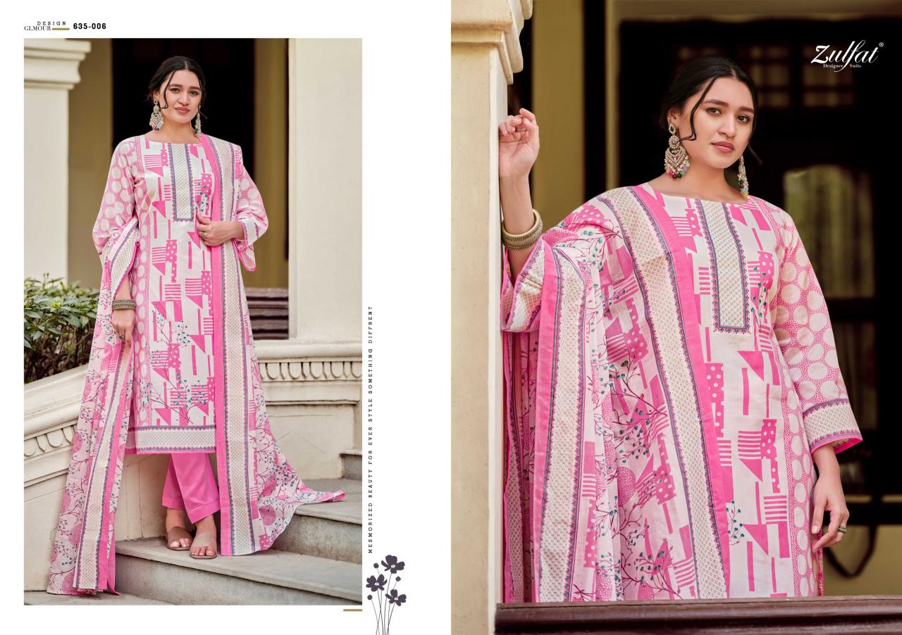 Zulfat Farhana Vol 9 Catalog wholesale cotton dress materials online shopping
