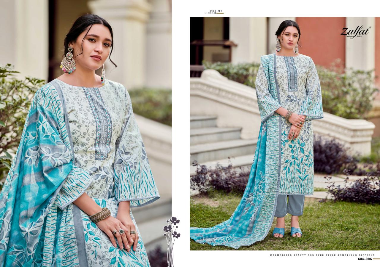 Zulfat Farhana Vol 9 Catalog wholesale cotton dress materials online shopping