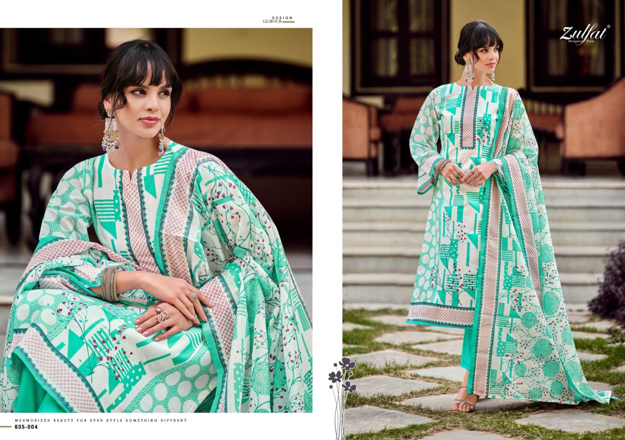 Zulfat Farhana Vol 9 Catalog wholesale cotton dress materials online shopping