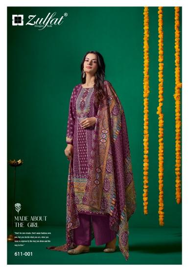 Zulfat Tisha Vol 2 Catalog ladies dress material wholesalers in mumbai