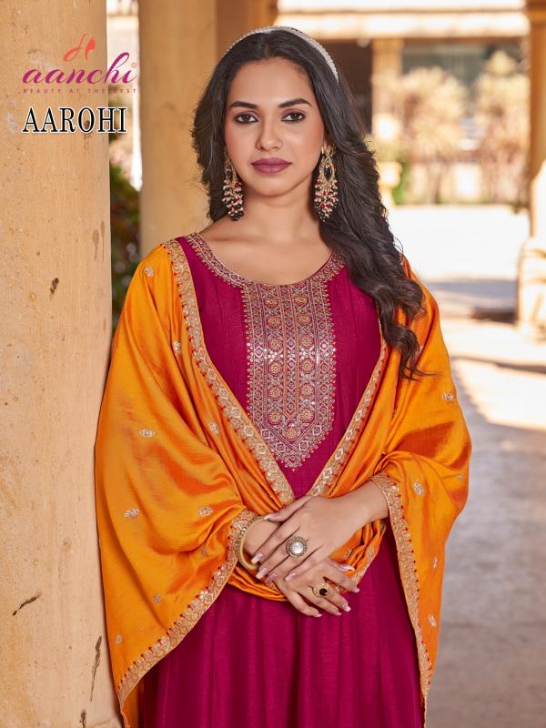 Aanchi Aarohi Catalog summer kurti dresses 2025 india 