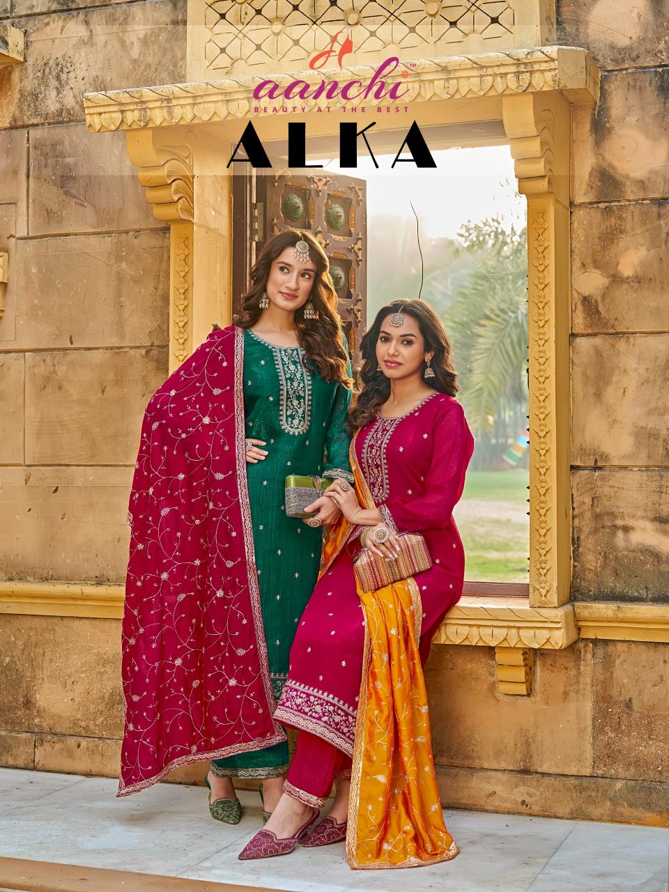Aanchi Alka catalog top 10 kurti brands in india