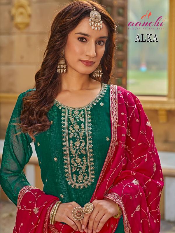 Aanchi Alka catalog top 10 kurti brands in india