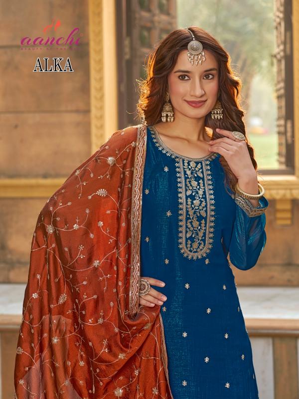 Aanchi Alka catalog top 10 kurti brands in india