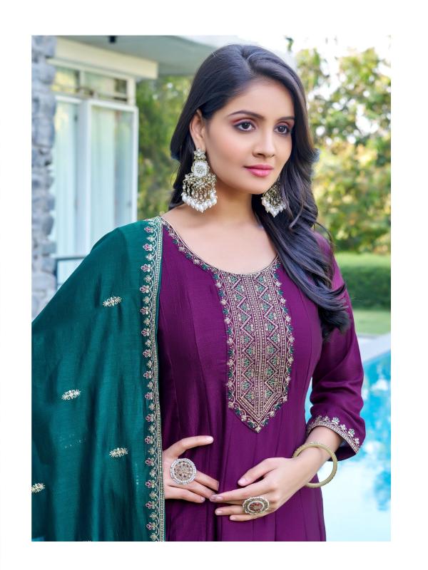 Aanchi Elegance catalog blue kurti online biba india