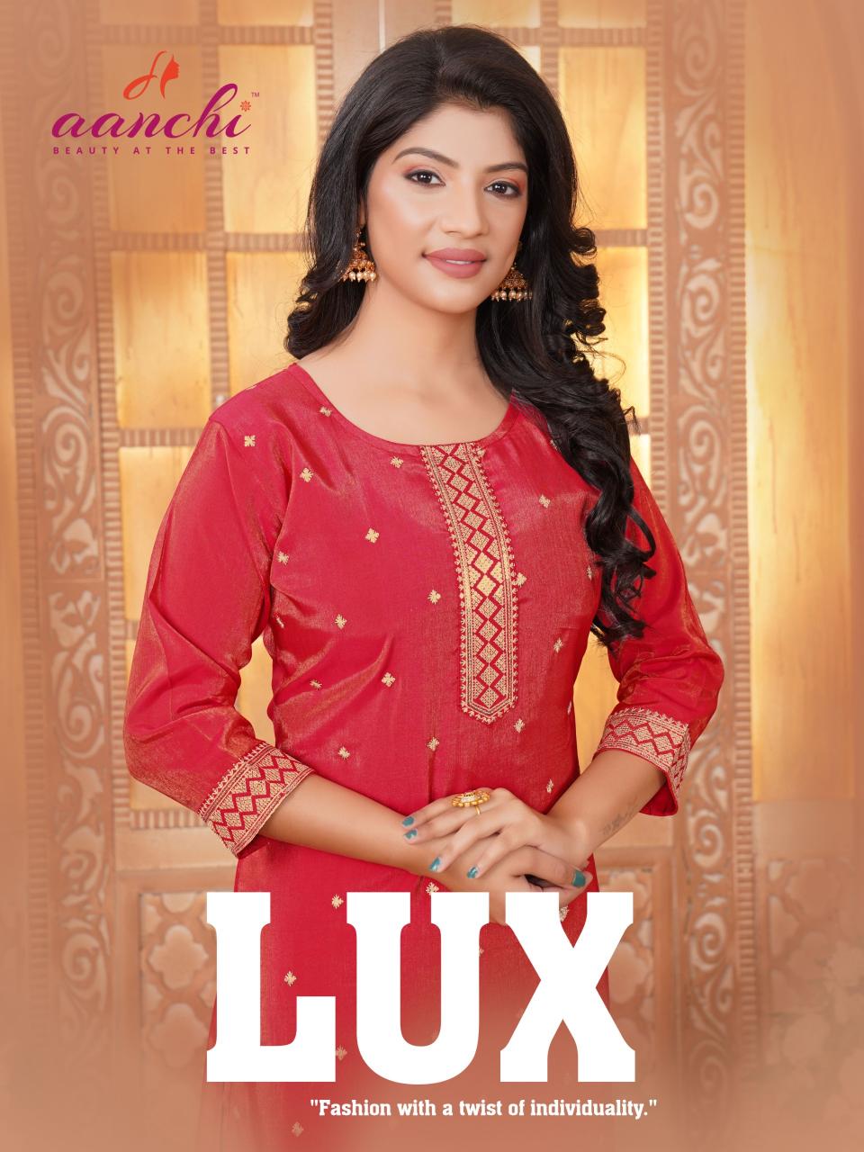 Aanchi Lux catalog buy pakistani kurtis online india