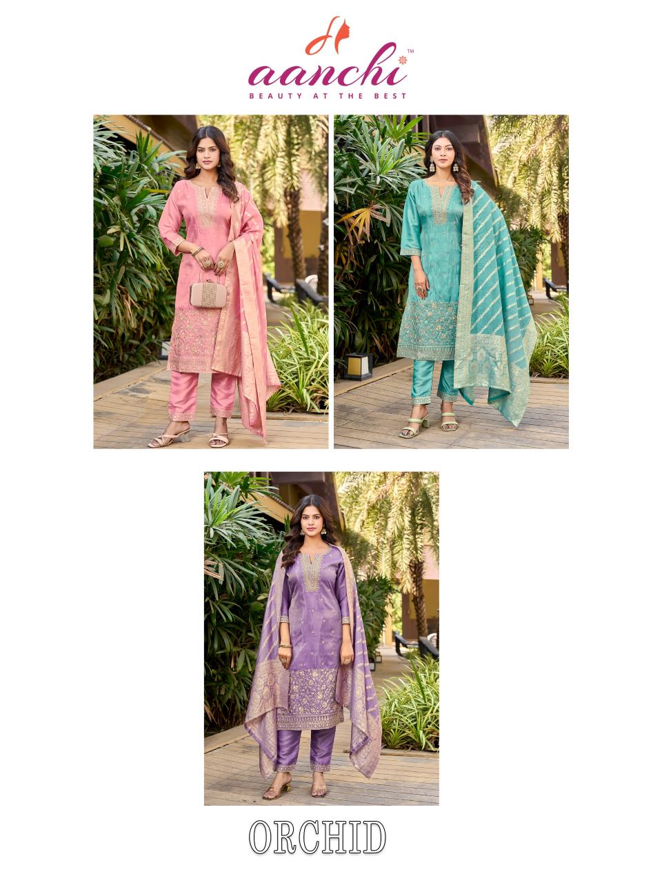Aanchi Orchid catalog indian kurtis online shopping in india
