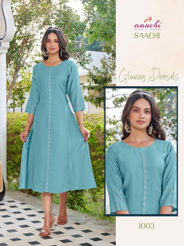 Aanchi Saachi catalog fashion kurtis online india 