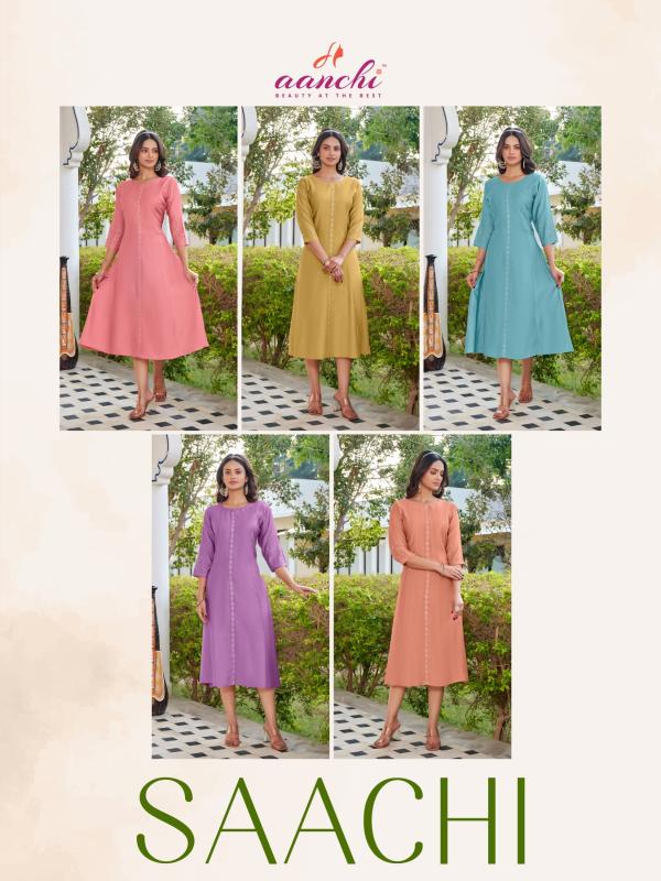 Aanchi Saachi catalog fashion kurtis online india 