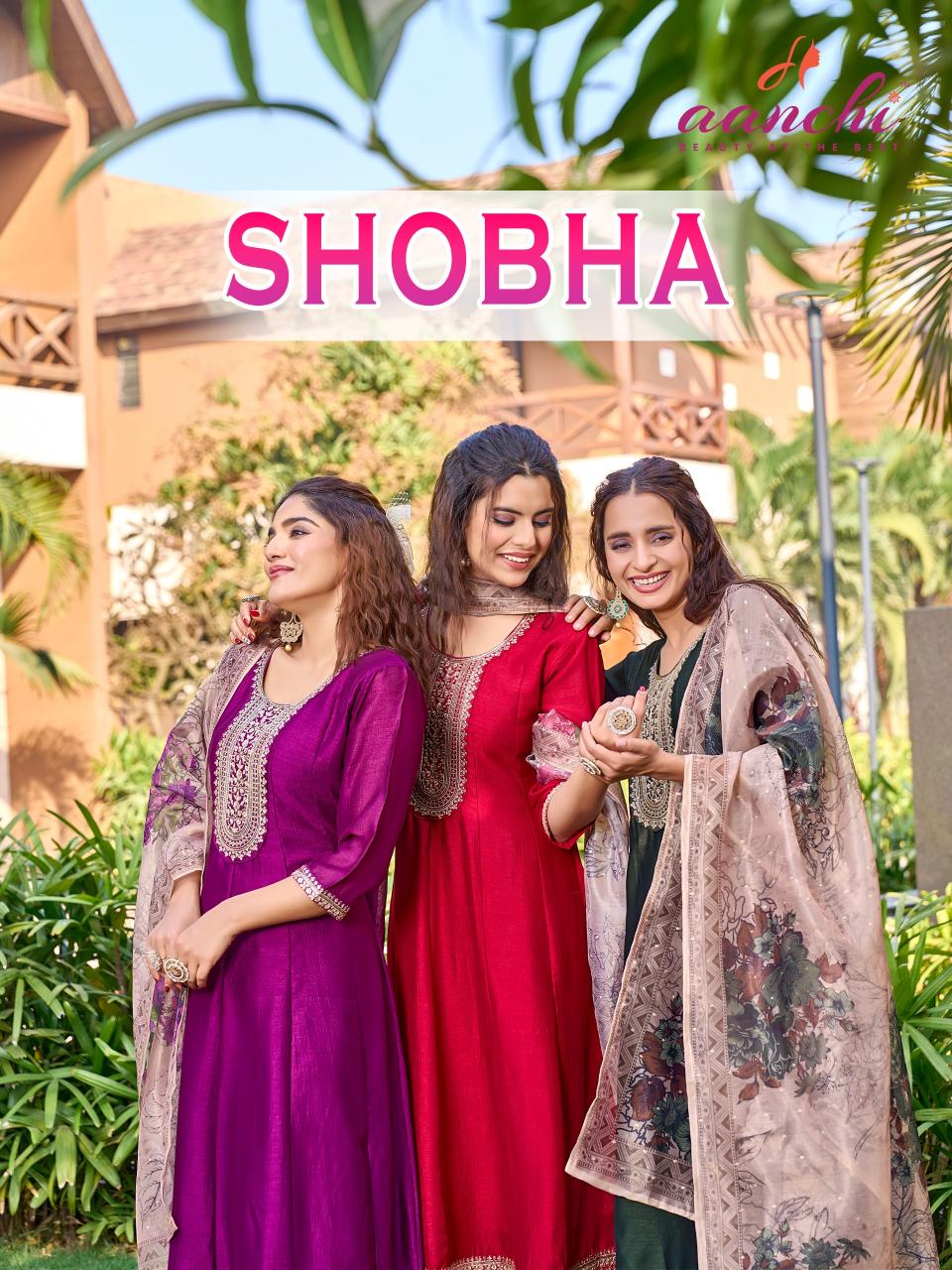 Aanchi Shobha Catalog buy wholesale rate kurtis online india