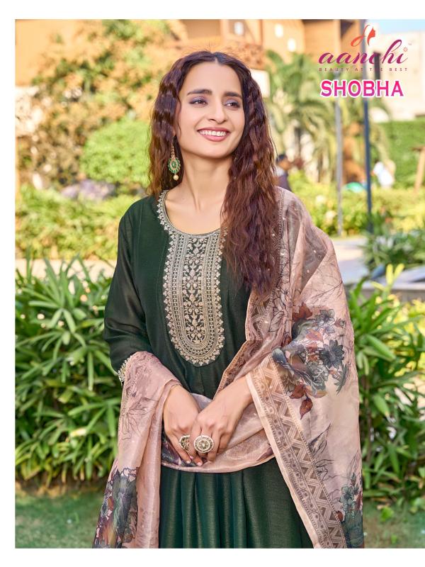 Aanchi Shobha Catalog buy wholesale rate kurtis online india