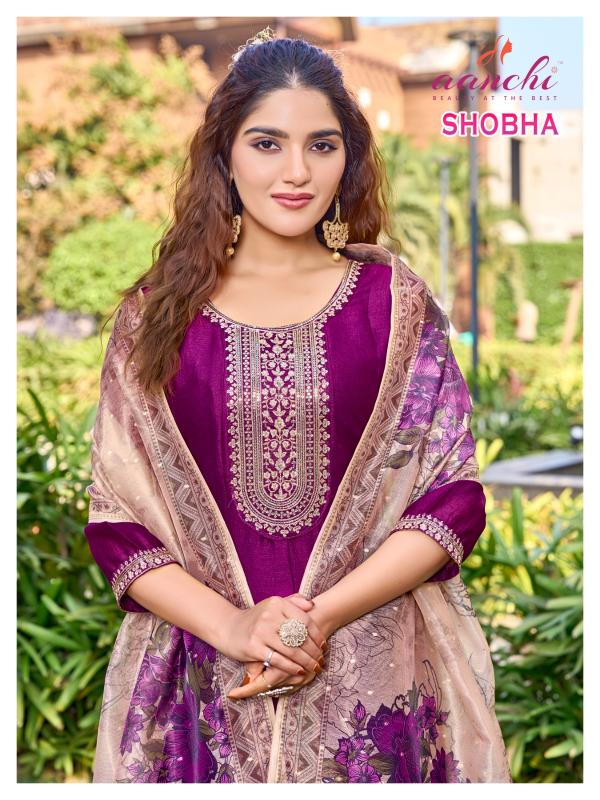 Aanchi Shobha Catalog buy wholesale rate kurtis online india