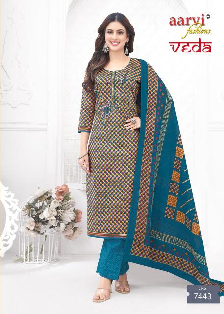 Aarvi Veda Vol-1 – Kurti Pant With Dupatta - Wholesale Catalog