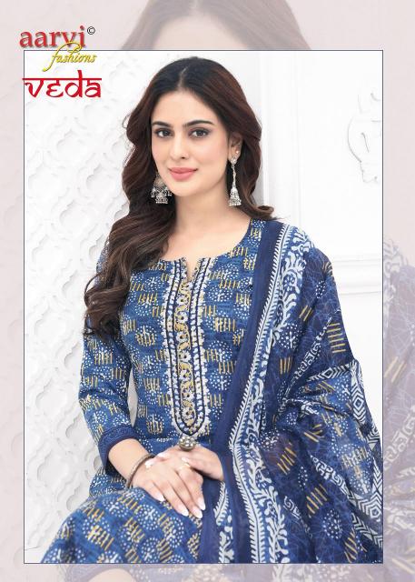 Aarvi Veda Vol-1 – Kurti Pant With Dupatta - Wholesale Catalog