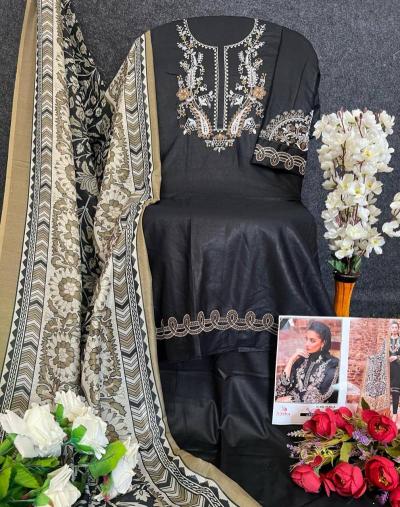 Aasha 1156 Chiffon Dupatta Catalog pakistani party wear suits online in india