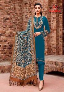 Aasha 1156 Cotton Dupatta Catalog pakistani pattern suits online