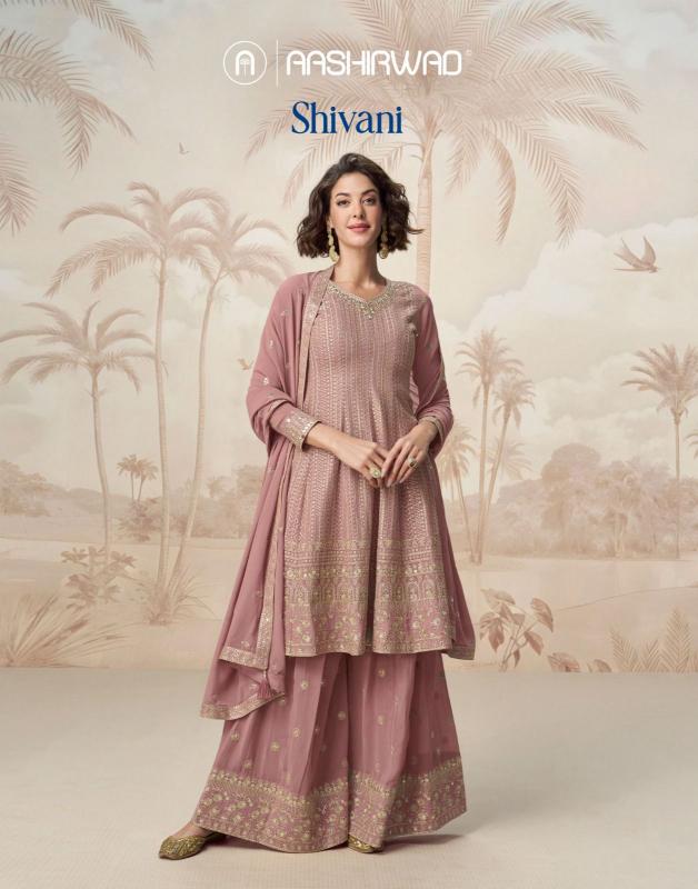 Aashirwad Shivani Catalog party wear salwar suits wholesale