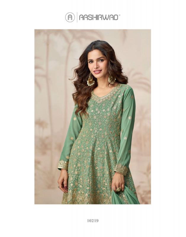 Aashirwad Shivani Catalog party wear salwar suits wholesale