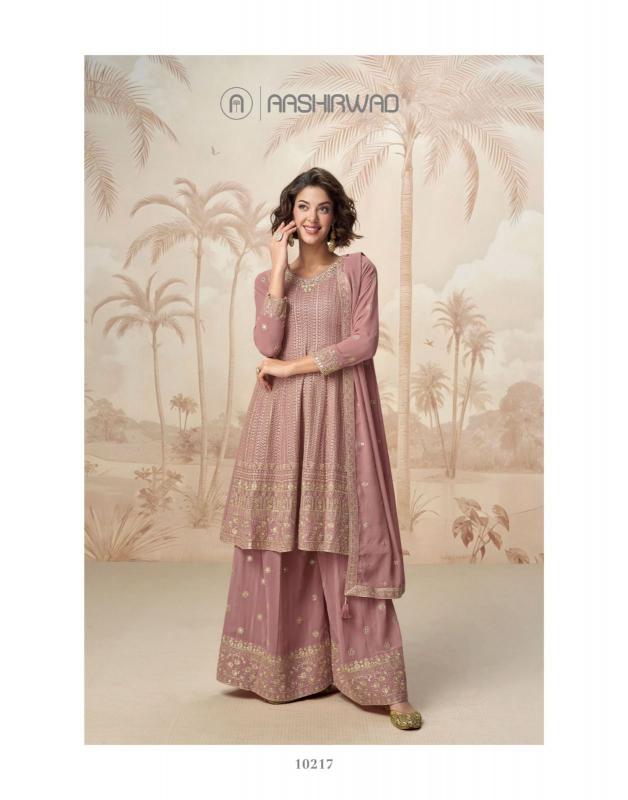 Aashirwad Shivani Catalog party wear salwar suits wholesale