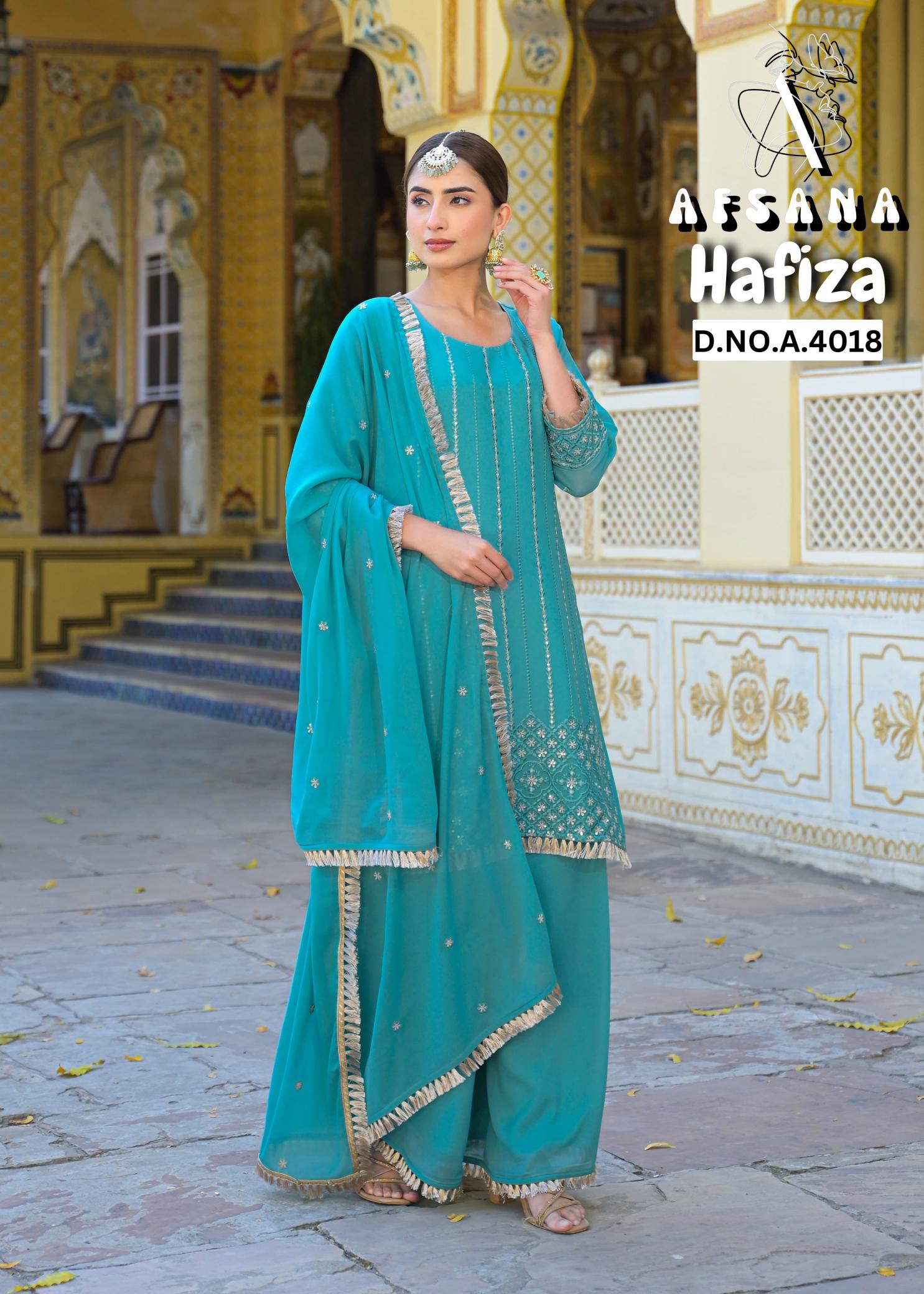 Afsana Hafiza catalog stitched pakistani suits online india